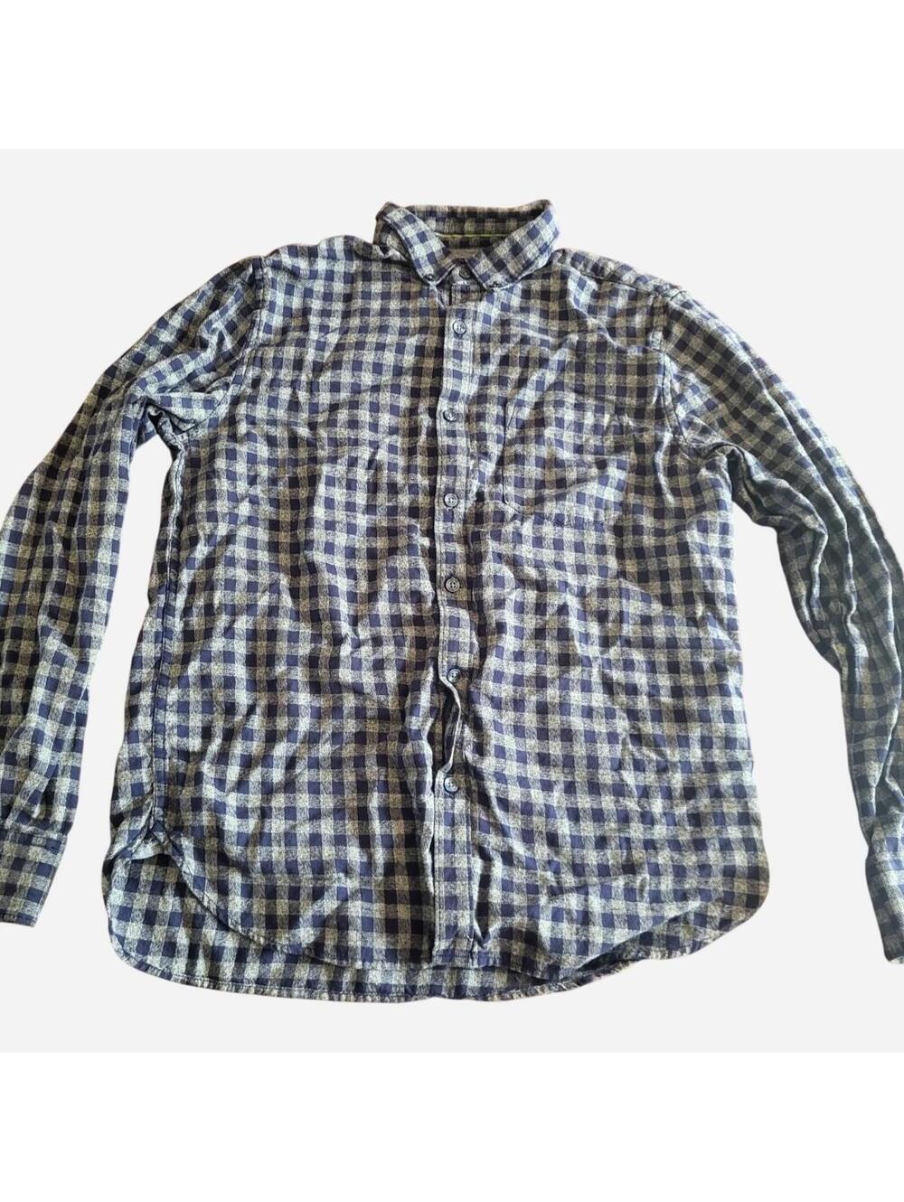 American Heritage Textiles Men's Blue and Multi Shirt